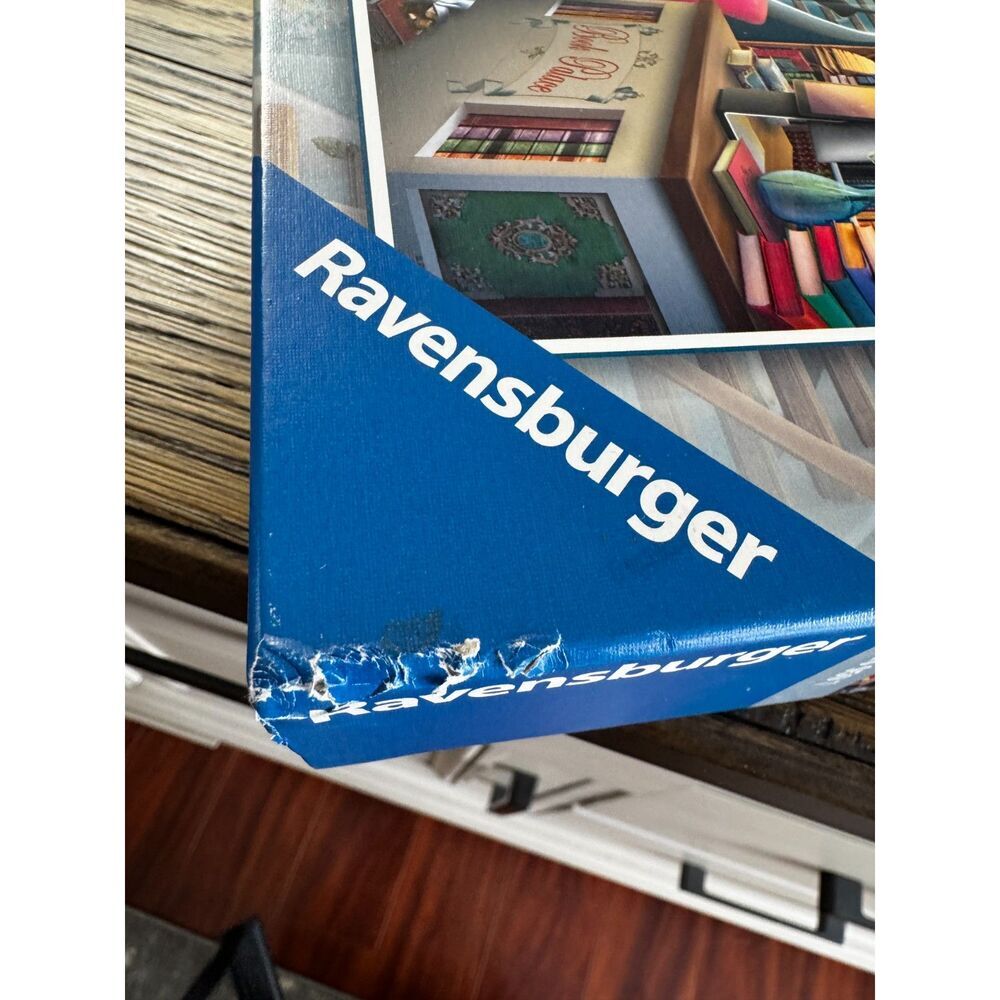 Ravensburger Puzzle The Book Palace 1000 pieces complete open box - Picture 5 of 6